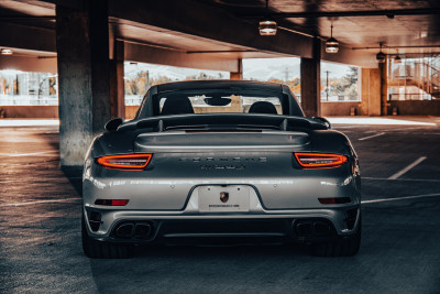 2015 Porsche 911 Turbo S - Rear View