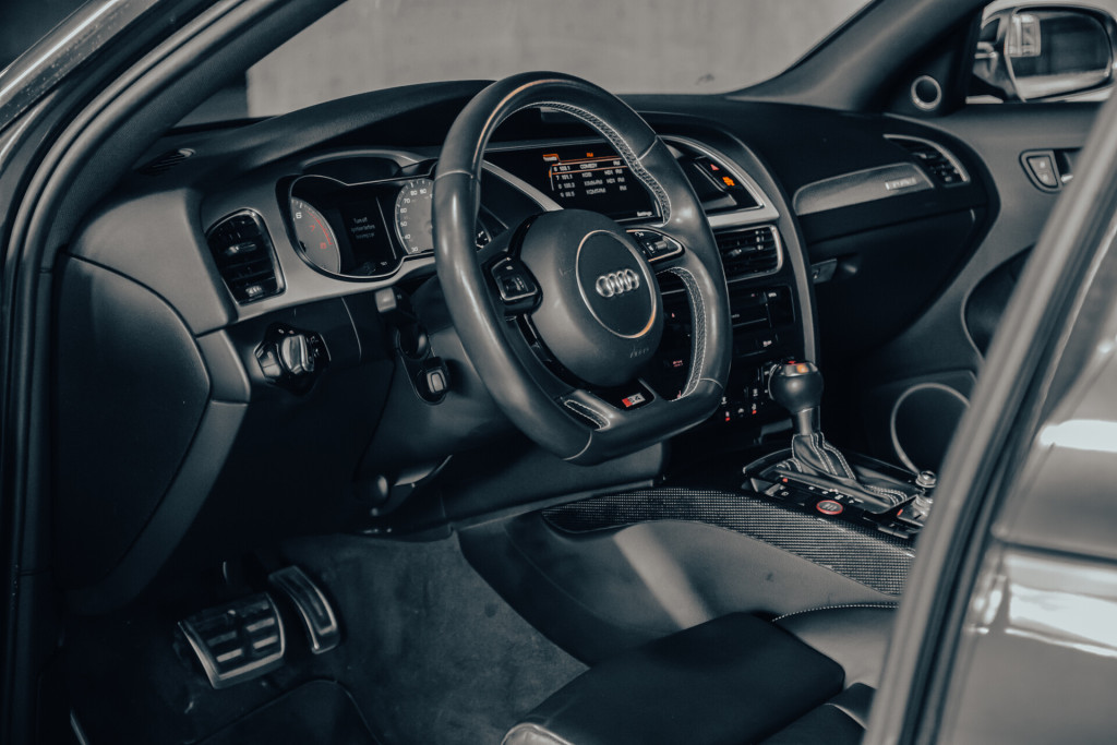 2016 Audi S4 3.0T Premium Plus quattro in Daytona Gray Pearl Effect - Cockpit From Driver’s Door