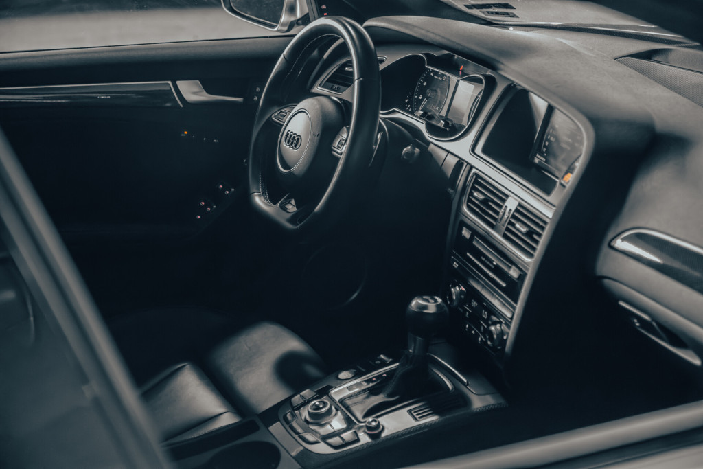 2016 Audi S4 3.0T Premium Plus quattro in Daytona Gray Pearl Effect - Dashboard From Passenger’s Window