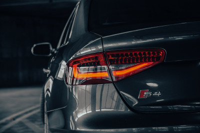 2016 Audi S4 3.0T Premium Plus quattro in Daytona Gray Pearl Effect - Tail Light Detail