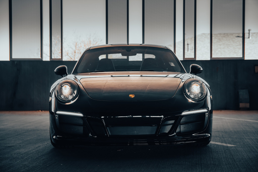 2019 Porsche 911 Carrera GTS in Black - Front View