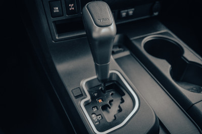 2021 Toyota Sequoia TRD Pro in Lunar Rock - Gearshift