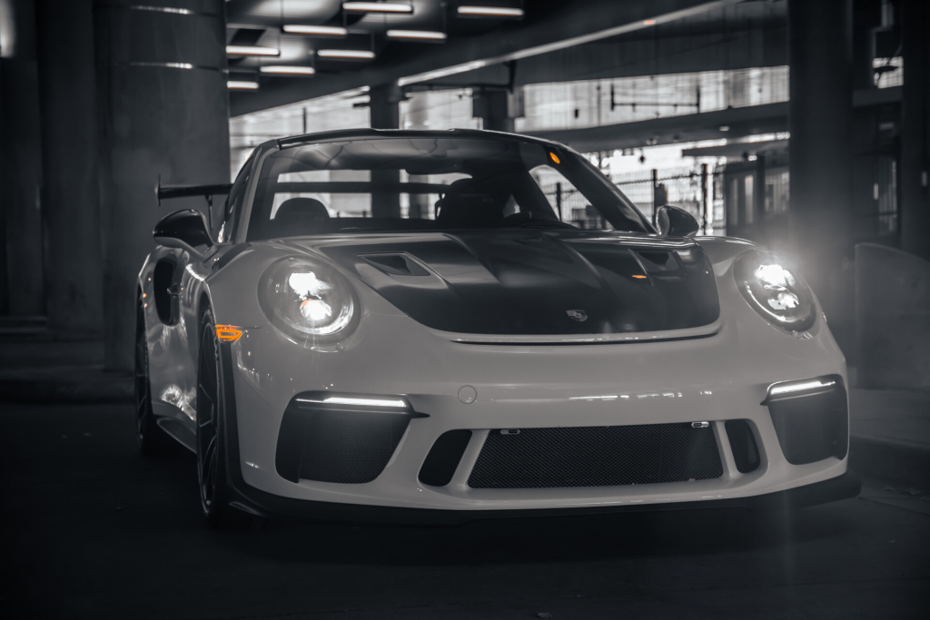 2019 Porsche 911 GT3 RS Weissach in White - Front View