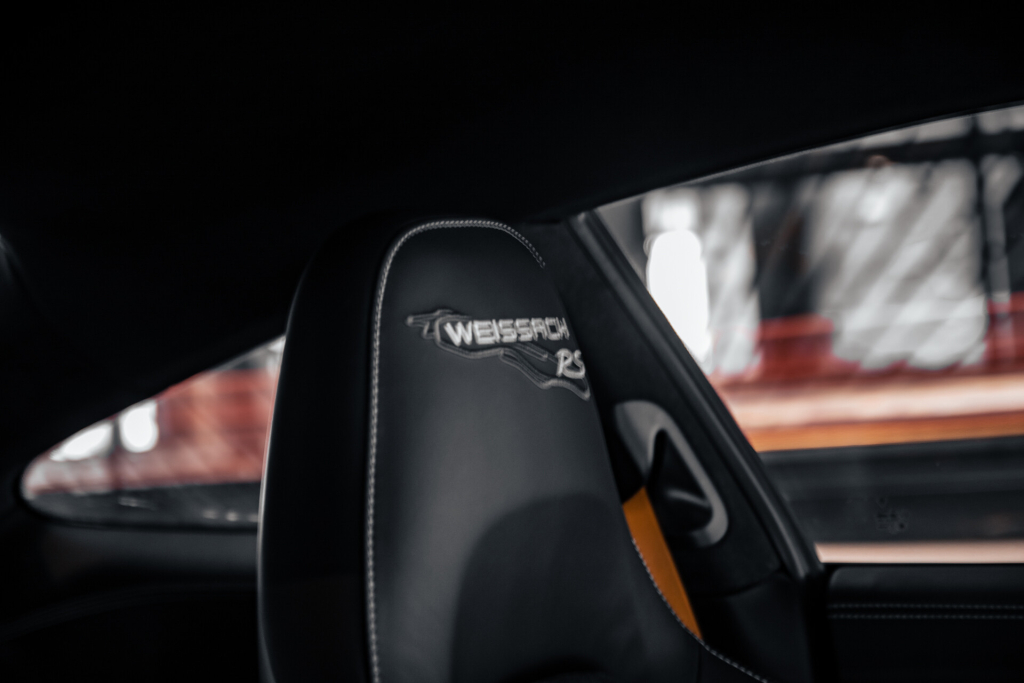 2019 Porsche 911 GT3 RS Weissach in White - Front Seat Stitching