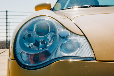 2004 Porsche 911 GT3 in Speed Yellow - Passenger Side Headlight