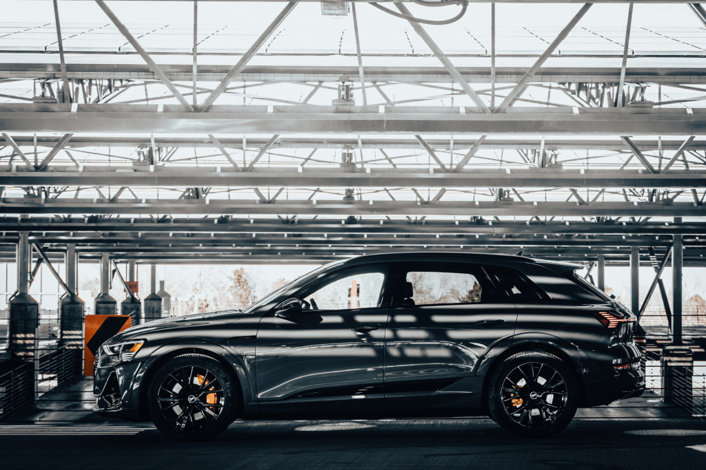 2022 Audi e-tron Chronos Edition quattro in Chronos Gray Metallic - Driver’s Side View