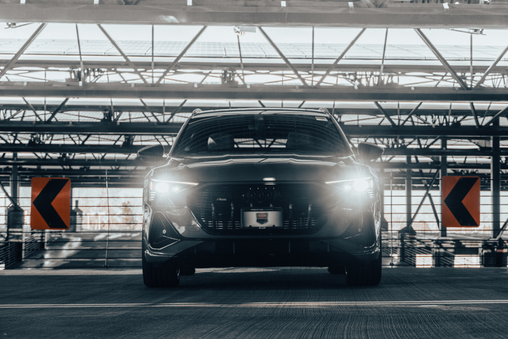 2022 Audi e-tron Chronos Edition quattro in Chronos Gray Metallic - Front View - Light