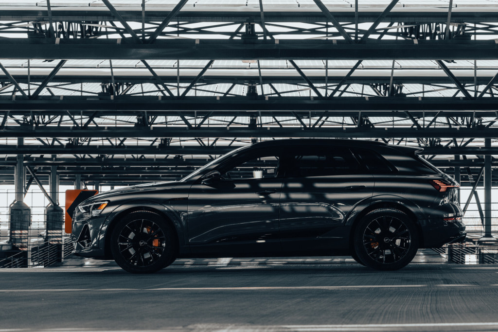 2022 Audi e-tron Chronos Edition quattro in Chronos Gray Metallic - Driver’s Side View - Dark